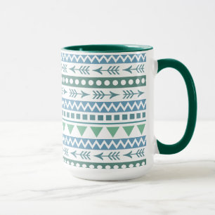Azteken-Pattern-Tasse Tasse