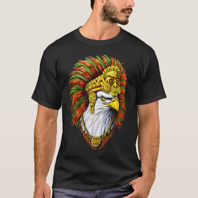 Aztekenadler T-Shirt (Vorderseite)