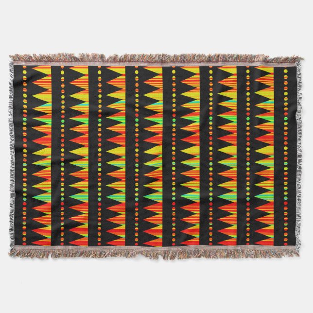 Aztekengebirge - Regenbogenstreifen 03 Decke (Vorderseite)