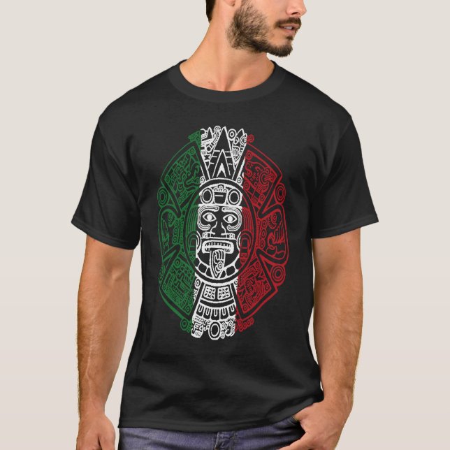 Aztekenkalender T-Shirt (Vorderseite)