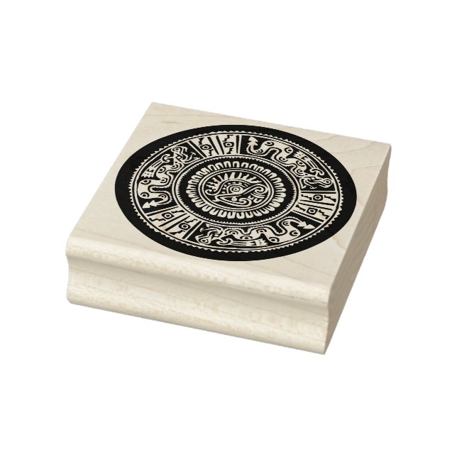 Aztekenkautschuk-Briefmarke Gummistempel (Stempel)