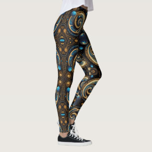 Aztekenkunst, lebendig, die Kultur reflektiert Leggings