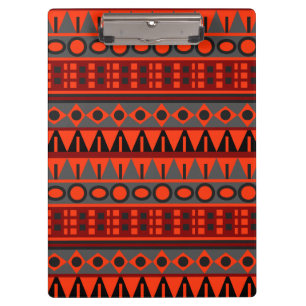 Aztekenmuster Klemmbrett