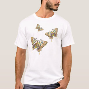 Aztekenschwalbenschwanz Herrenhemd T-Shirt