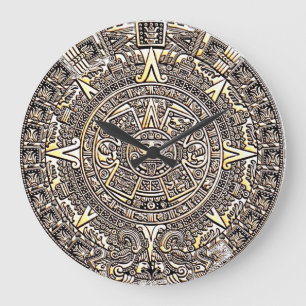 Aztekische (große) Wanduhr