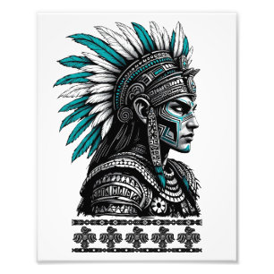 Aztekische Kultur Maya Indigene Völker  Fotodruck