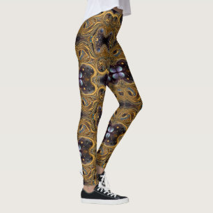 Aztekische Kunst, lebendig, die Kultur widerspiege Leggings