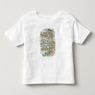 Aztekischer Federhandwerker Kleinkind T-shirt