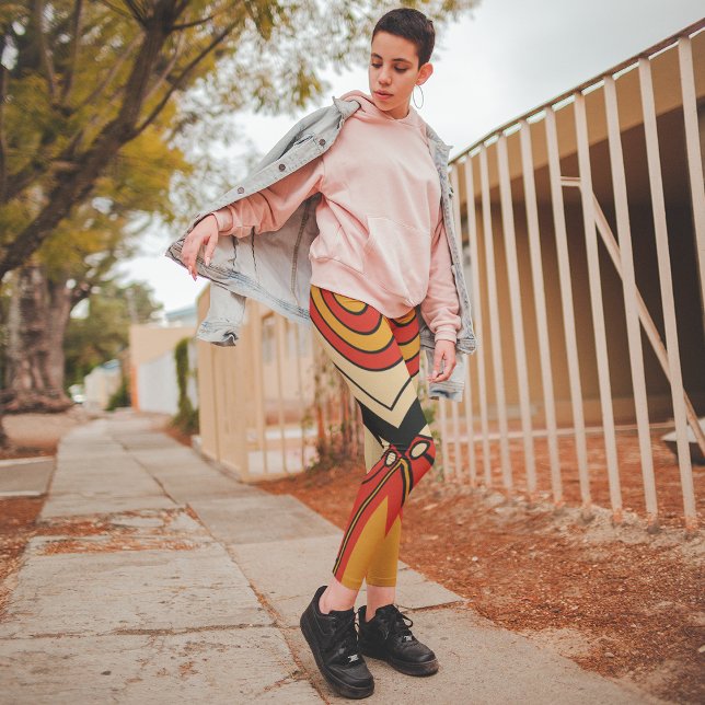 Aztekischer Flachstil Leggings (Von Creator hochgeladen)