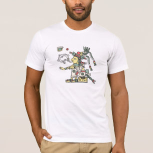 Aztekischer Kodex, der sprechendes jemand zeigt T-Shirt