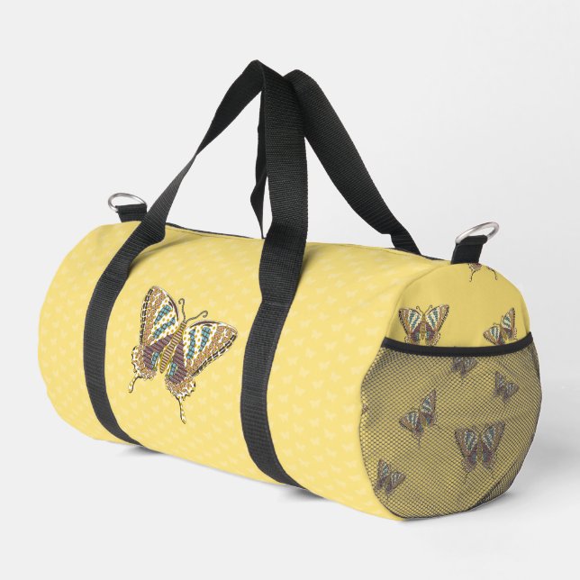Aztekisches Frack Duffle Bag (Rechte Ecke)