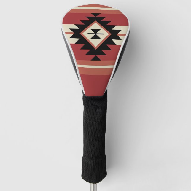 Aztekisches Muster Golf Headcover (Vorderseite)