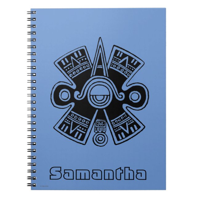 Aztekisches Universum Notizblock (Vorderseite)