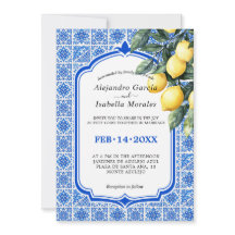 🍋💙 Azul & Limone Romance  – Klassisch