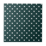 Azul-Verde-Polka-Punkte Fliese<br><div class="desc">Ist es grün? Ist es blau? Wir wissen es nicht,  aber wir mögen es! Es hat ein wenig zu viel Blau,  um Jäger grün sein,  es hat viel zu viel Grün,  um ein wahres aquamarin.  Einzigartig,  das wird sehr bunt und interessante Geschenke machen.</div>