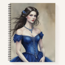 Azul y Plata Notizbuch