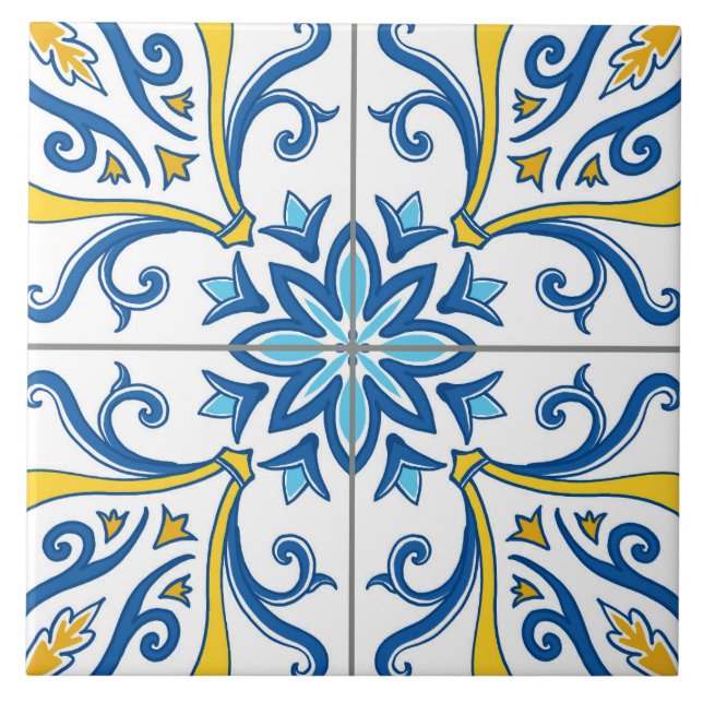 Azulejo 4 fliese (Vorderseite)