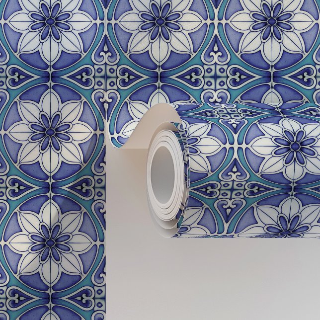Azulejo-Fliese Tapete (Von Creator hochgeladen)