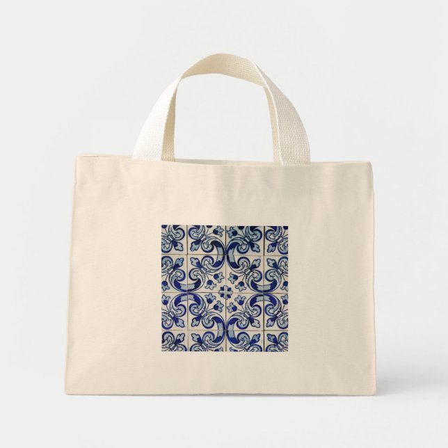 Azulejo Mini Stoffbeutel (Vorne)