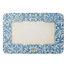 Azulejo Portugiesisches Wasserfarben-Design für Br