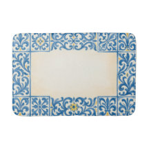 Azulejo Portugiesisches Wasserfarben-Design für Sc