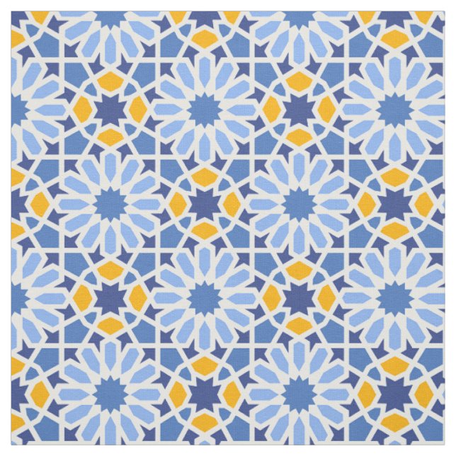 Azulejo-Talavera-Fliese Stoff (Muster)