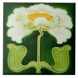 Azulejo Tile Art nouveau style dekoration fireplac Fliese