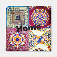 Azulejos Geometric Tiles mit einer CG-Drehung