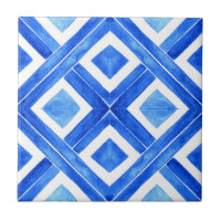Azulejos Keramik Tile No1, Small (4,25" x 4,25")