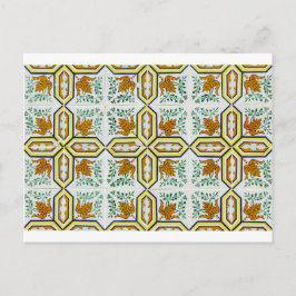 Azulejos, portugiesische Tiles Postkarte