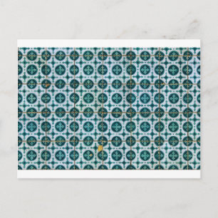 Azulejos, portugiesische Tiles Postkarte