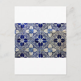 Azulejos, portugiesische Tiles Postkarte
