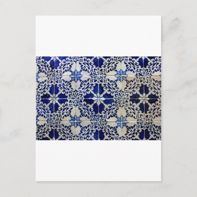 Azulejos, portugiesische Tiles Postkarte (Vorderseite)