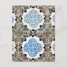 Azulejos, portugiesische Tiles Postkarte