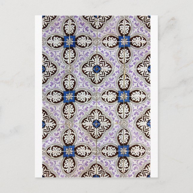 Azulejos, portugiesische Tiles Postkarte (Vorderseite)