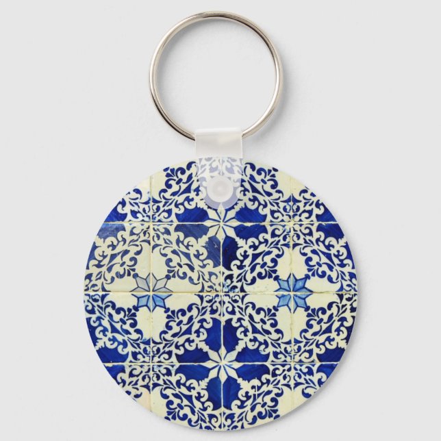 Azulejos, portugiesische Tiles Schlüsselanhänger (Vorderseite)