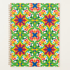 💛 🧡 💚 Azulejos, sehr dekoratives Muster, Planer