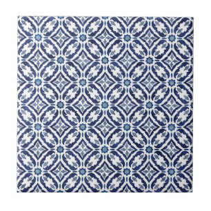 Azulejos Spanischer Tile Talavera Blue Indigo Fliese