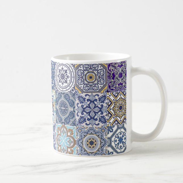 azulejosBecher gemischt Kaffeetasse (Rechts)