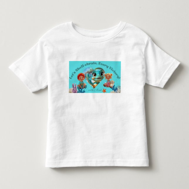 Azul's Ocean Heroes T - Shirt - Kleinkind Edition (Vorderseite)
