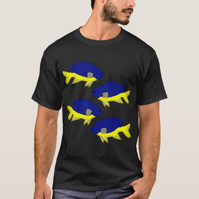 Azur-Dämfling T-Shirt (Vorderseite)