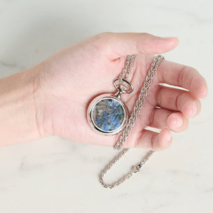 Azur und Iriabenz Armbanduhr