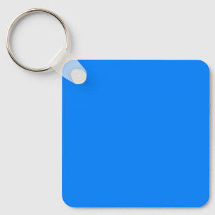 Azurblau (einfarbig)  schlüsselanhänger
