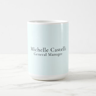 Azurblau Professionell Einzigartig Klassisch Einfa Kaffeetasse