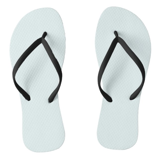Azurblau (X11/Webfarbe) (Vollfarbe) Flip Flops (Fußbett)