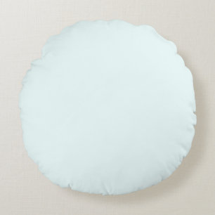 Azurblau (X11/Webfarbe) (Vollfarbe) Rundes Kissen