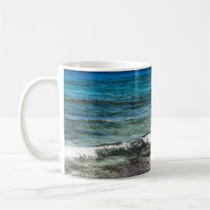 Azurblauer Ozean Kaffeetasse
