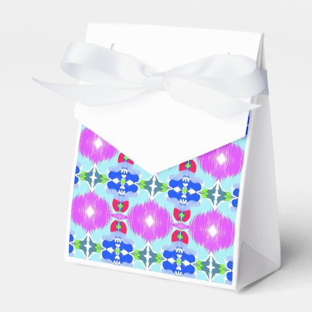 Azurblüten-Kaleidoskop Geschenkschachtel (Vorderseite)