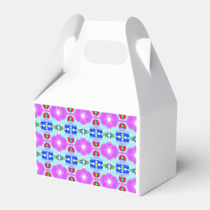 Azurblüten-Kaleidoskop Geschenkschachtel