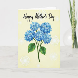 Azurblüten Muttertagskarte Karte